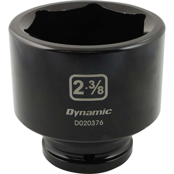 3/4" Drive Standard Socket, Black Phosphate, Tools 3/4" Drive 6 Point SAE, 2-3/8" Standard Length